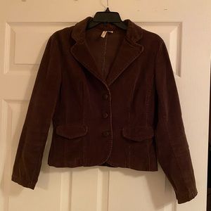 Brown Corduroy Blazer